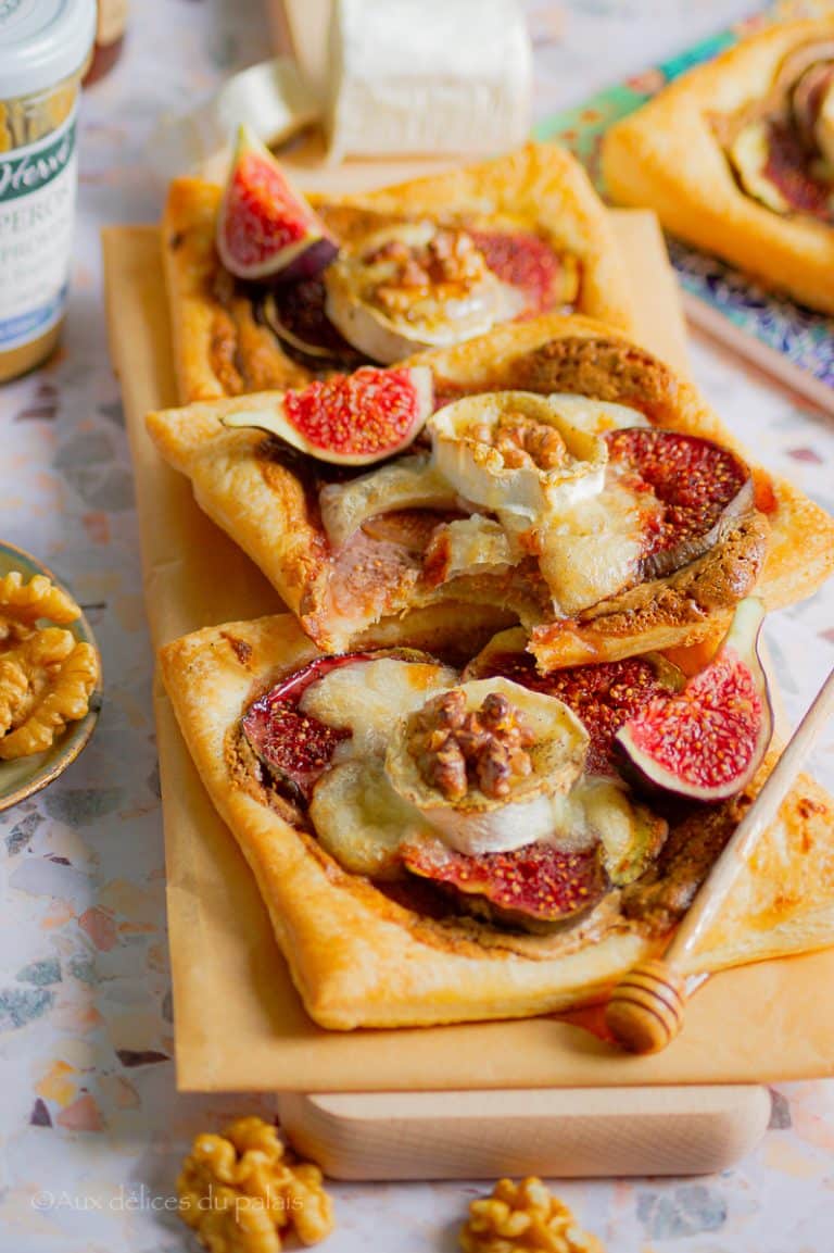 Recette Feuillet S Aux Figues Ch Vre Et Miel Aux D Lices Du Palais