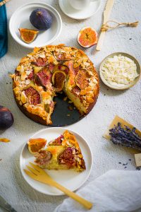 Gâteau moelleux aux figues et amandes Aux délices du palais