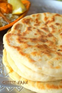 Cheese Naan (pain Indien Au Fromage) · Aux Délices Du Palais