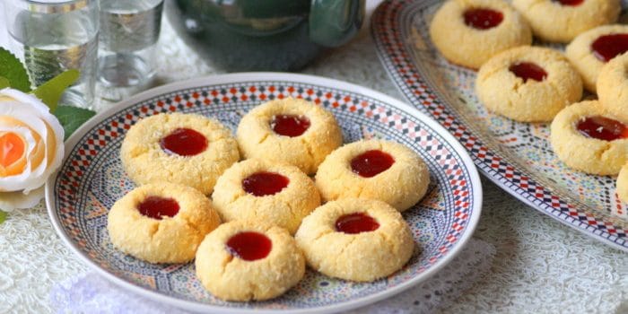 Sables A La Confiture Et Noix De Coco