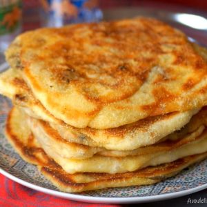 Msemen à la viande hachée (kefta)