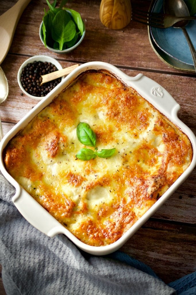 Lasagnes Au Saumon épinards Et Béchamel · Aux Délices Du Palais