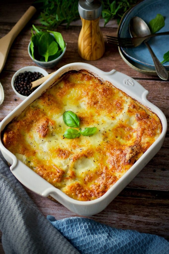 Lasagnes Au Saumon épinards Et Béchamel · Aux Délices Du Palais