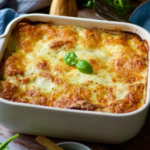 Lasagnes au saumon épinards et béchamel