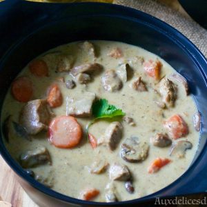 Blanquette de veau recette facile (sans vin)