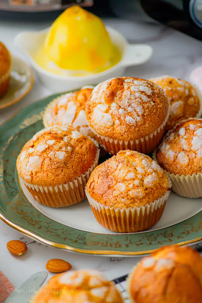 Madeleines espagnoles aux amandes (Magdalenas) · Aux délices du palais