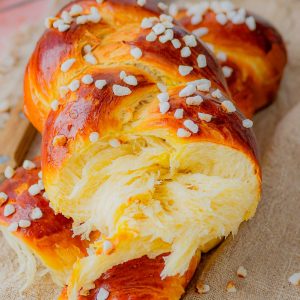 Brioche aux jaunes d’oeufs ultra moelleuse