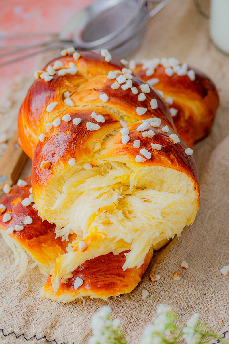 recette brioche à mie filante