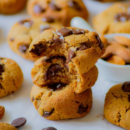 Cookies amandes chocolat sans gluten