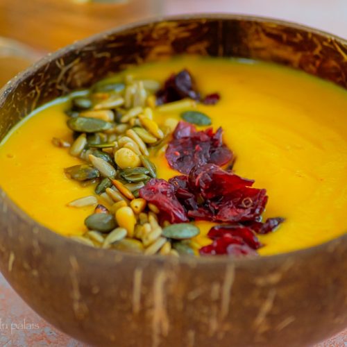 Velouté onctueux de courge rôtie au four