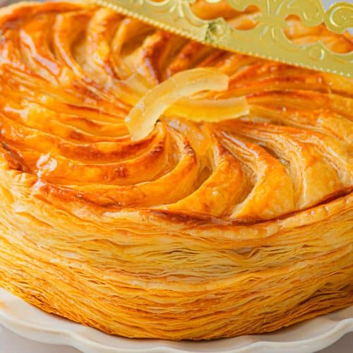 galette des rois amande citron et citron confit