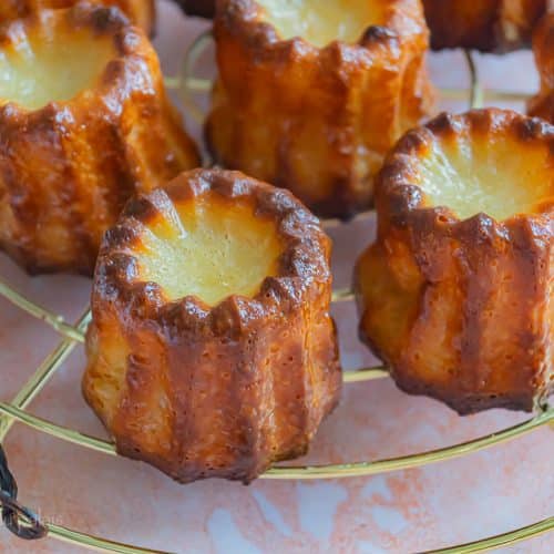 Recette canelés bordelais à la vanille facile