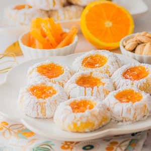 Ghriba gâteaux aux amandes et orange