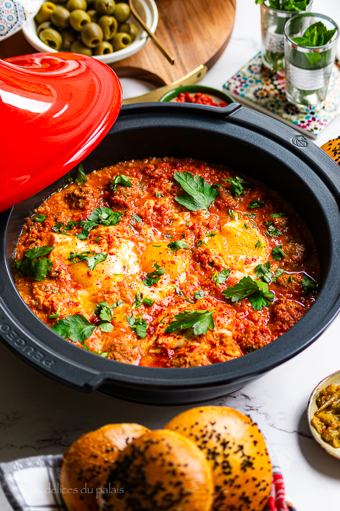 recette tajine marocain traditionnel viande oeuf