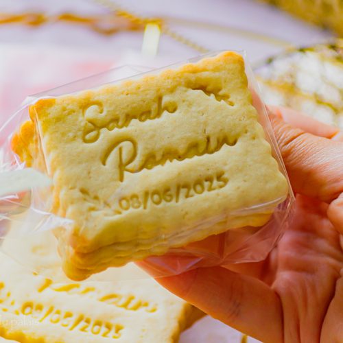 Recette biscuits sablés personnalisés Mariage