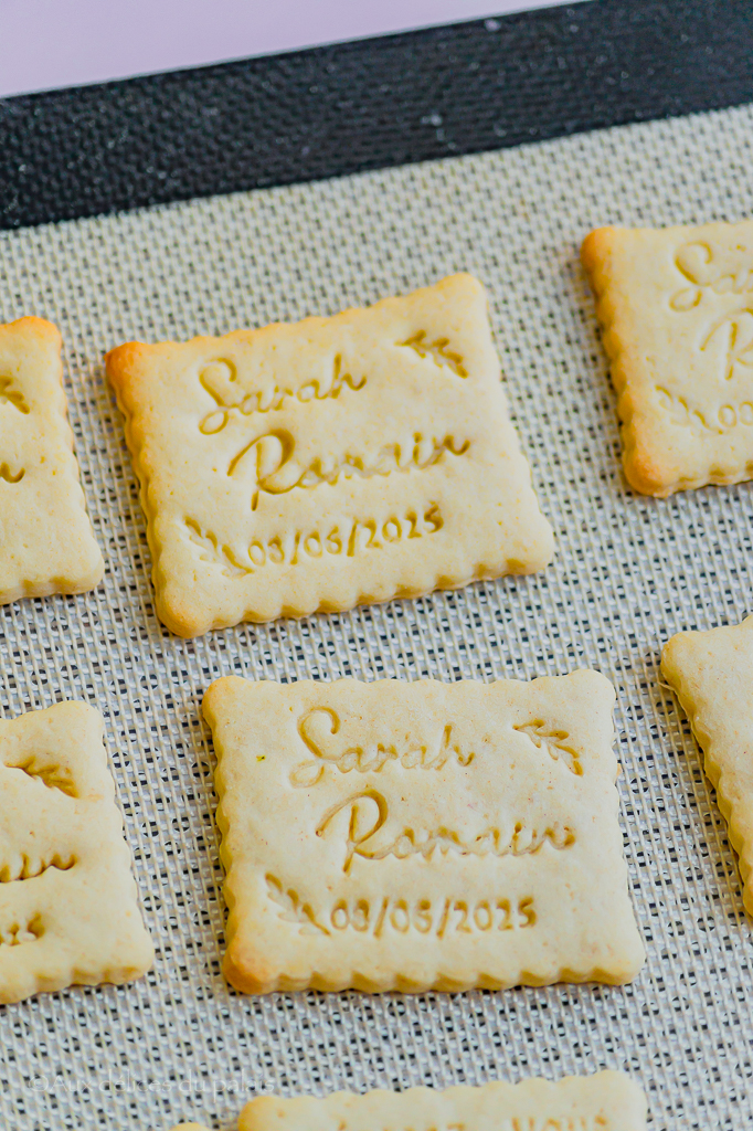 Comment faire vos biscuits de mariage