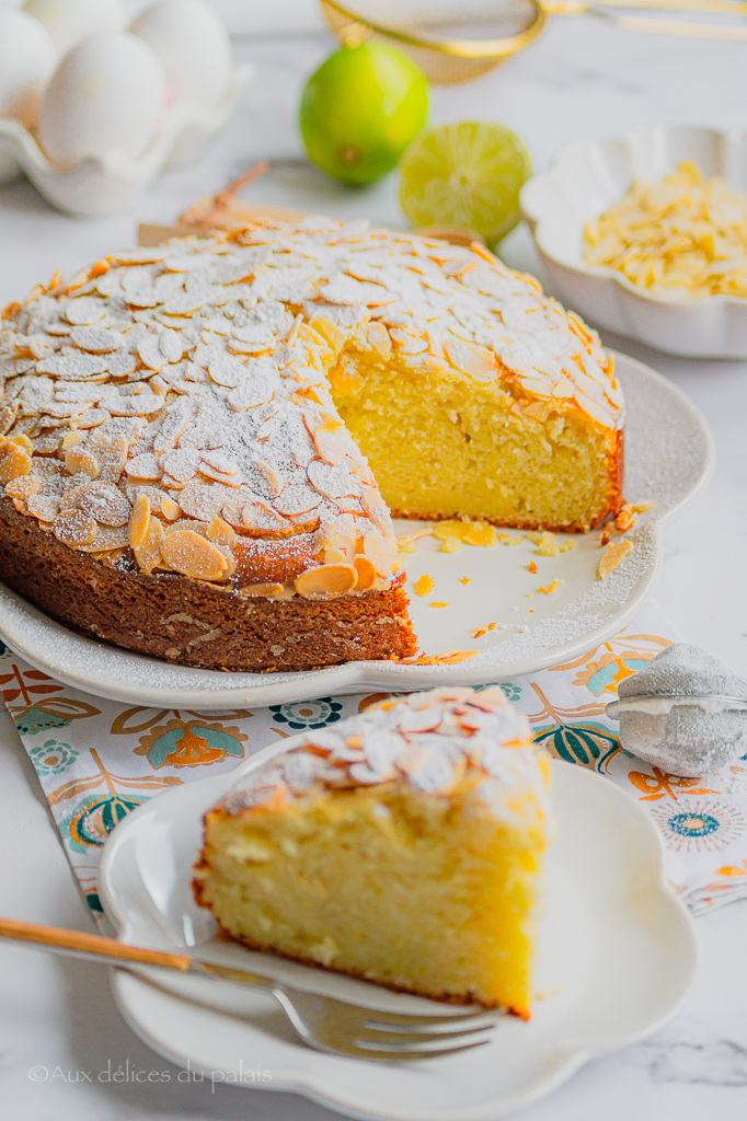 Gâteau italien ricotta citron et amandes