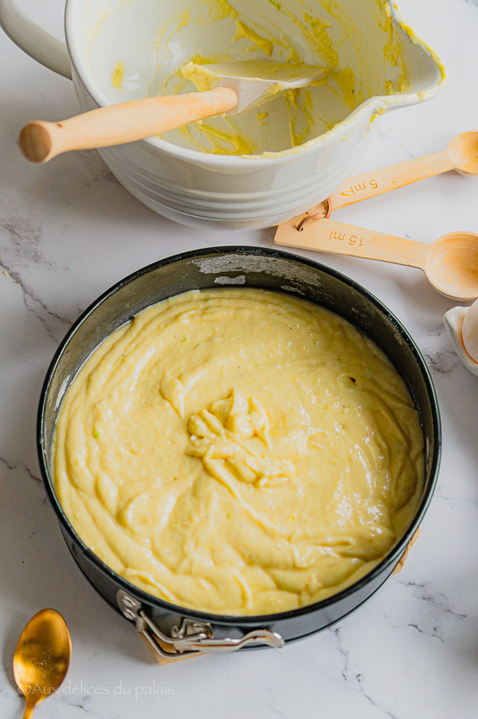 Gâteau au citron et amandes 750g