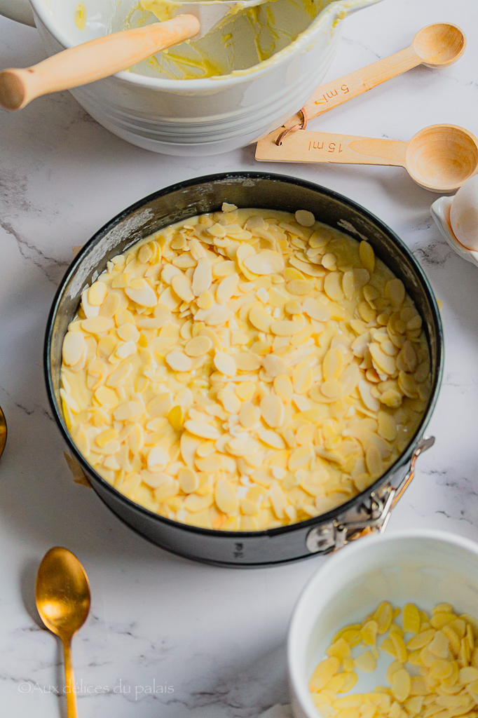 Gâteau au citron et amandes 750g