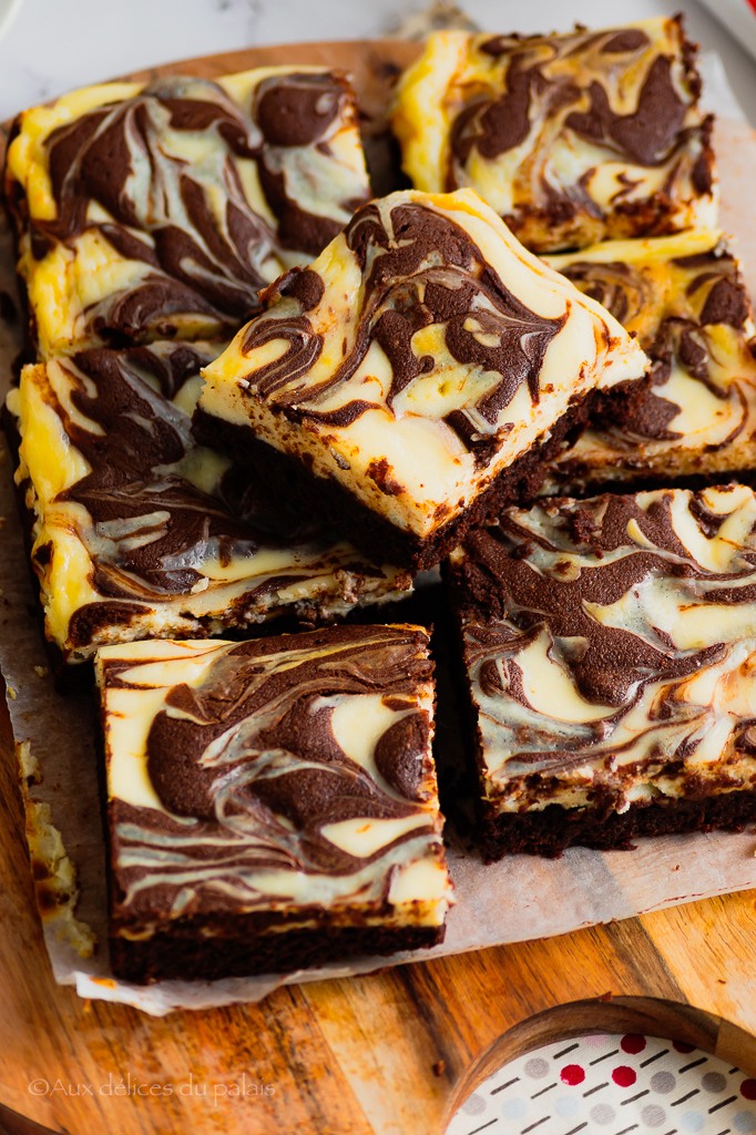 brownie cheesecake au lait concentré sucré 