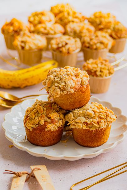 Crumble Muffins à la banane