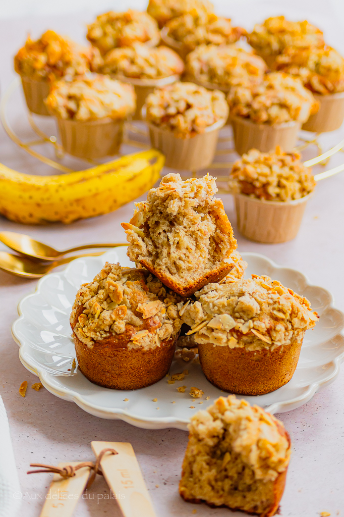 recette muffins à la banane ultra moelleux