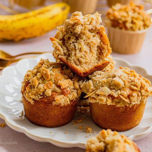 Crumble Muffins à la banane