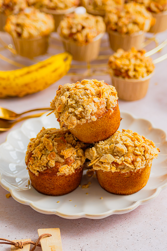 Crumble Muffins à la banane