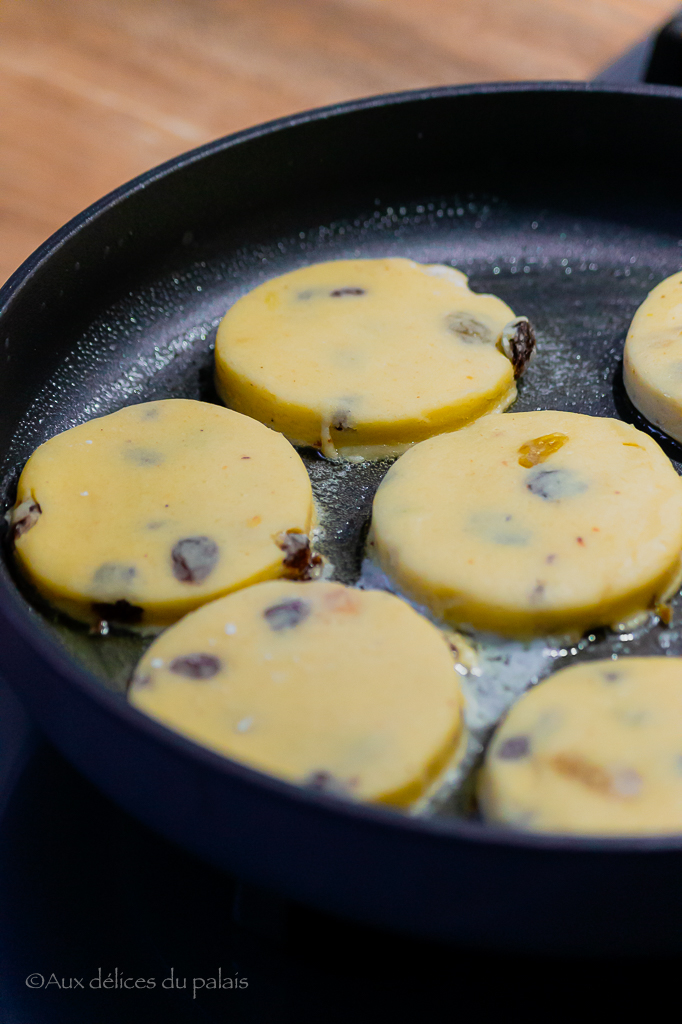 recette galette moelleuse à la poêle