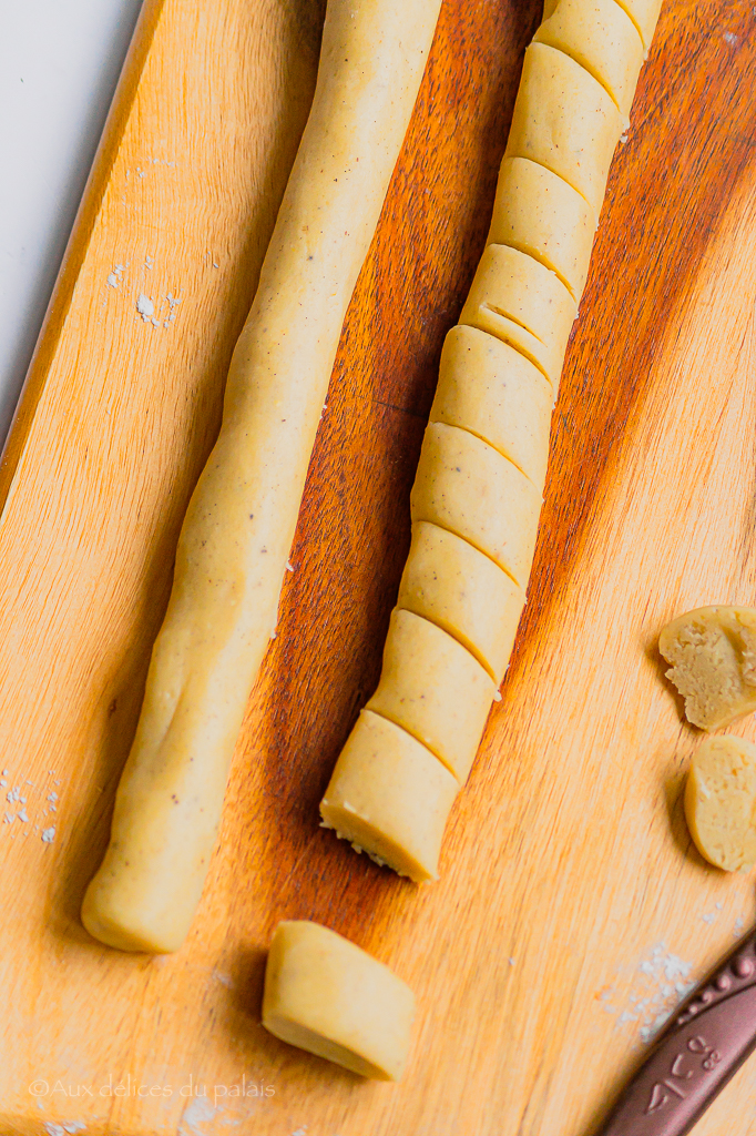 recette gâteaux sablés vanille noisettes