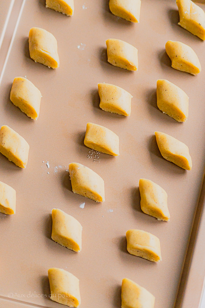 Biscuit fondant vanille noisette