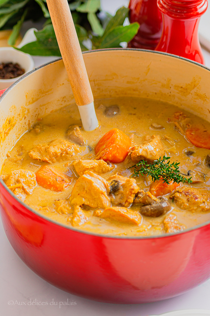 Recette Blanquette de veau à l'ancienne économique