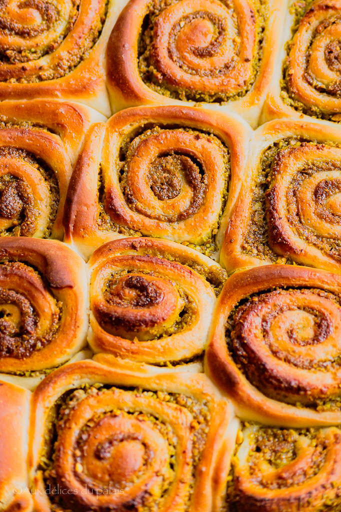 Roulé pistache viennoiserie