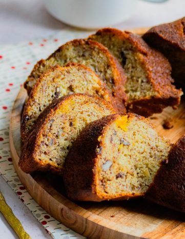 Bundt Cake banane amande et chocolat