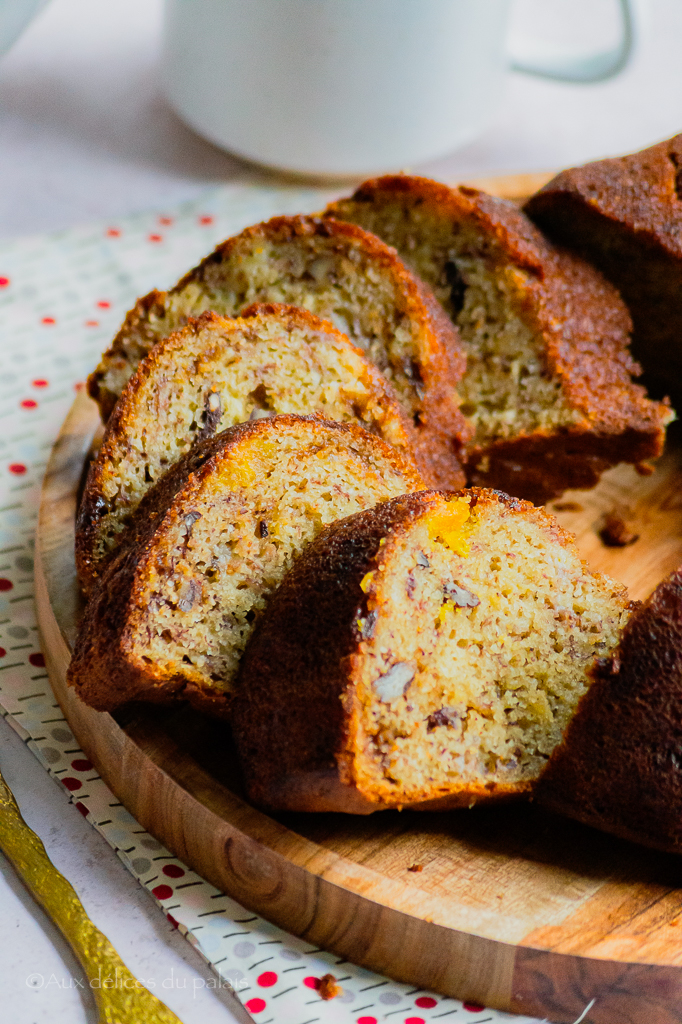 Bundt Cake banane amande et chocolat