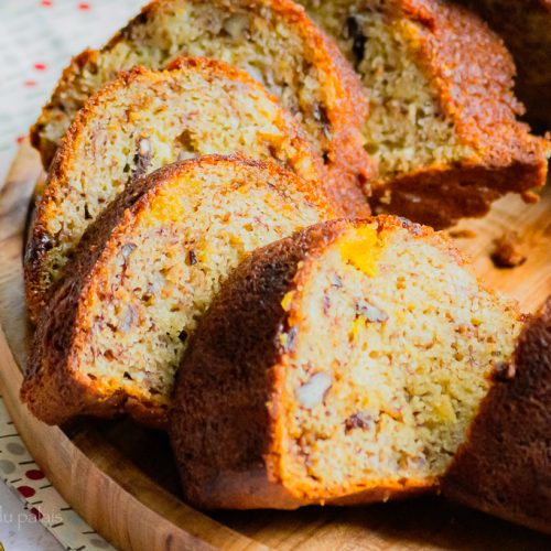 Bundt Cake banane amande et chocolat