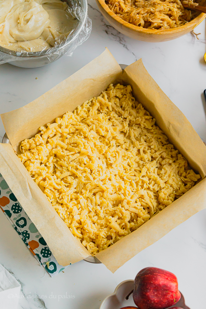 comment faire un gâteau comble aux pommes 