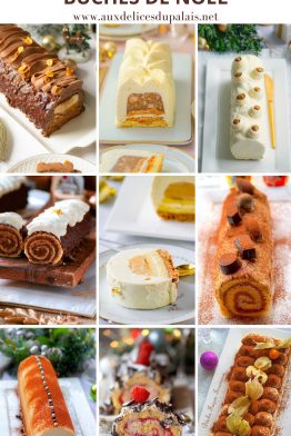 10 meilleures recettes de bûches de Noël