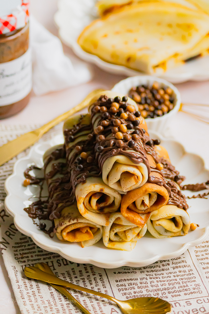 recette crêpes au Nutella