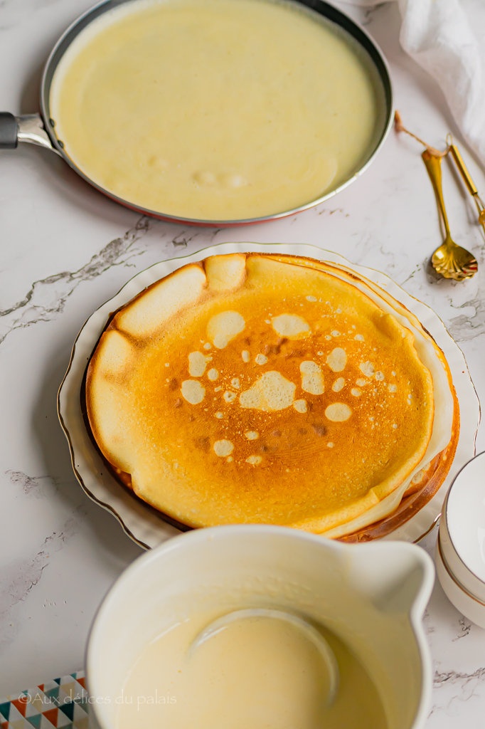 recette pâte à crêpes au lait concentré sucré 