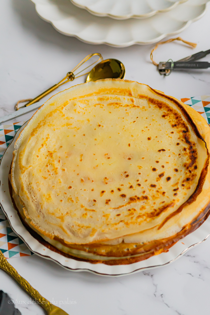 Pâte à Crêpe moelleuse au lait concentré sucré