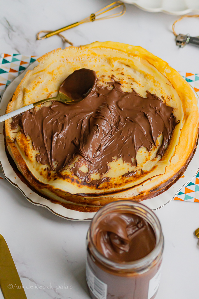 Pâte à Crêpe moelleuse au lait concentré sucré