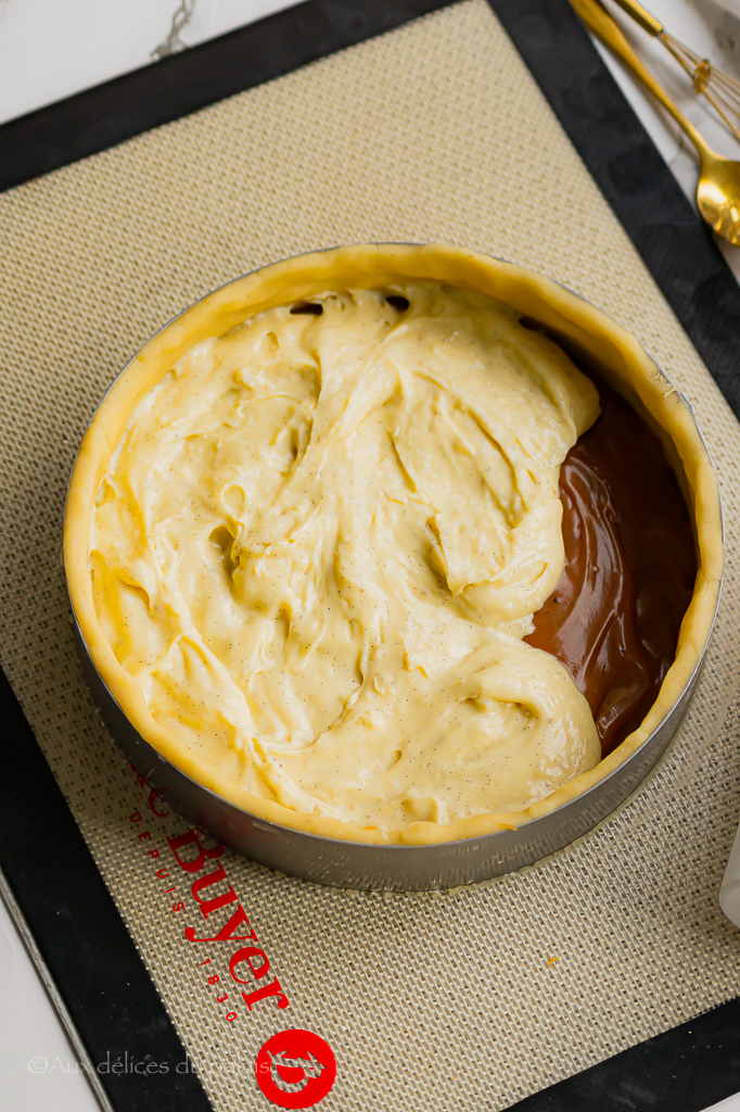 recette gâteau basque revisité au caramel au beurre salé 